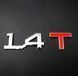 3D емблема "1.4" - метал хром 301032 фото 1