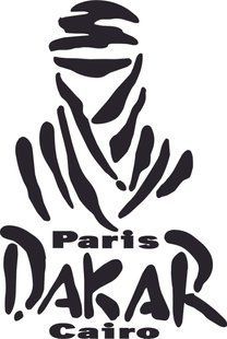 Наклейка виниловая на автомобиль Paris dakar cairo 200191 фото