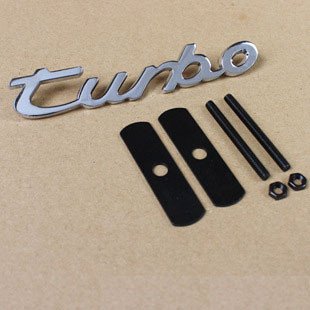 3D емблема "Turbo" на решітку радіатора 30033 фото