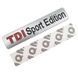 3D емблема - TDI Sport Edition - матова 30100 фото 1