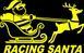 Виниловая наклейка Racing SANTA 30 х 19 20174 фото 5