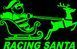 Виниловая наклейка Racing SANTA 30 х 19 20174 фото 3