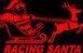 Виниловая наклейка Racing SANTA 30 х 19 20174 фото 4