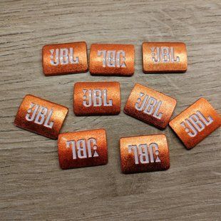 3D емблема JBL - помаранчева 301581 фото