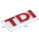 Эмблема "TDI" Volkswagen Golf Jetta Passat MK4 MK5 MK6 Skoda (7P6 853 675 A 739) 301067 фото 2