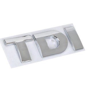 3D эмблема TDI хром 301061 фото