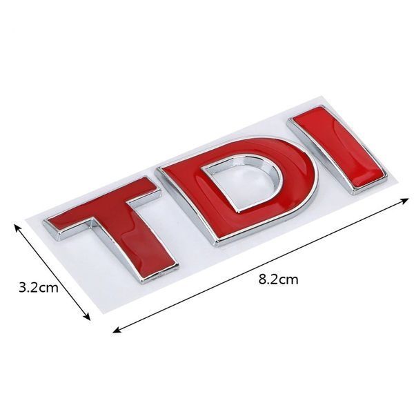 3D эмблема TDI хром 301061 фото